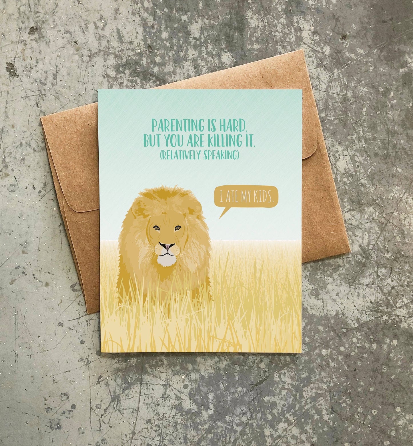 Parenting Killing It Card