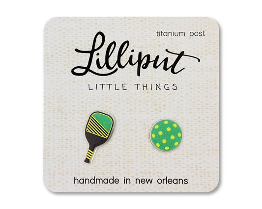 Lilliput Little Things | Pickleball Earrings