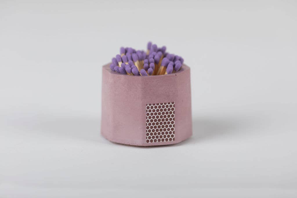 Tenn Prairie | Hand-poured Concrete Match Holder