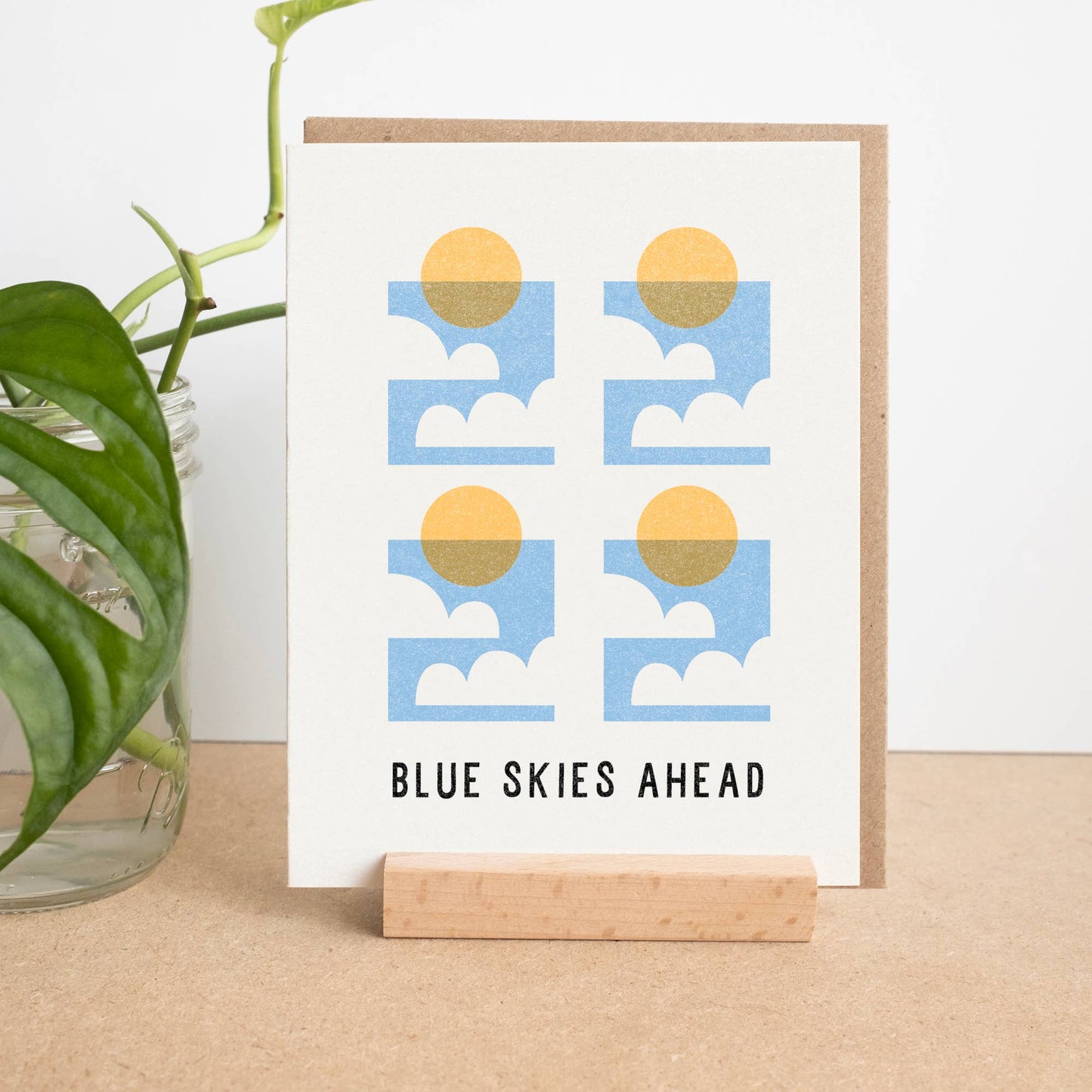 Worthwhile Paper | Blue Skies Ahead Card