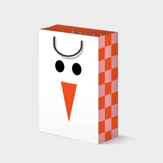 Snowman Design - Gift Bag