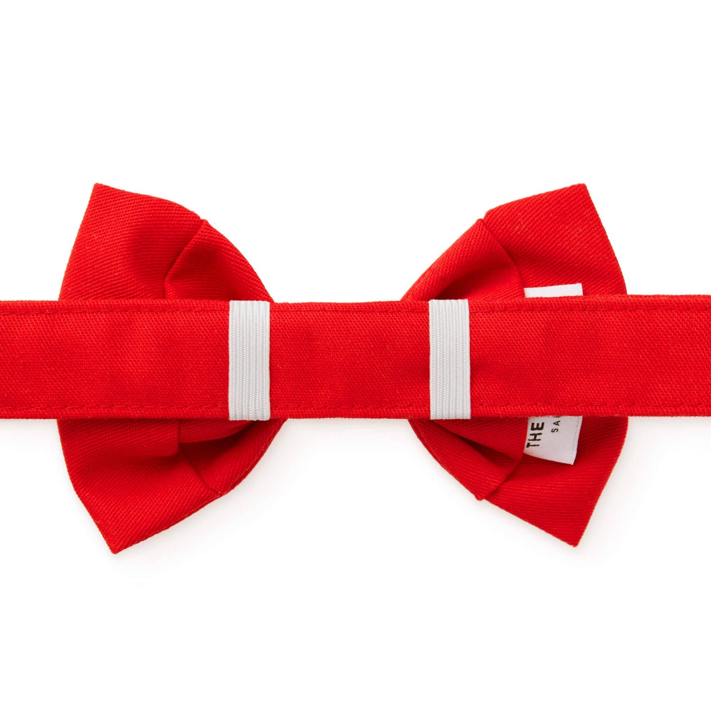 The Foggy Dog | Hearts Embroidered Dog Bow Tie