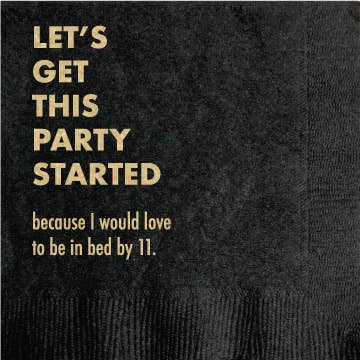 Party Started Cocktail Napkins - Thumbnail 3