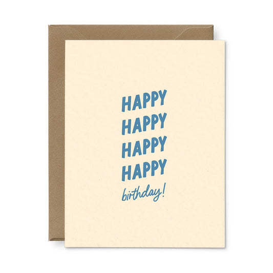 Happy Birthday Greeting Card