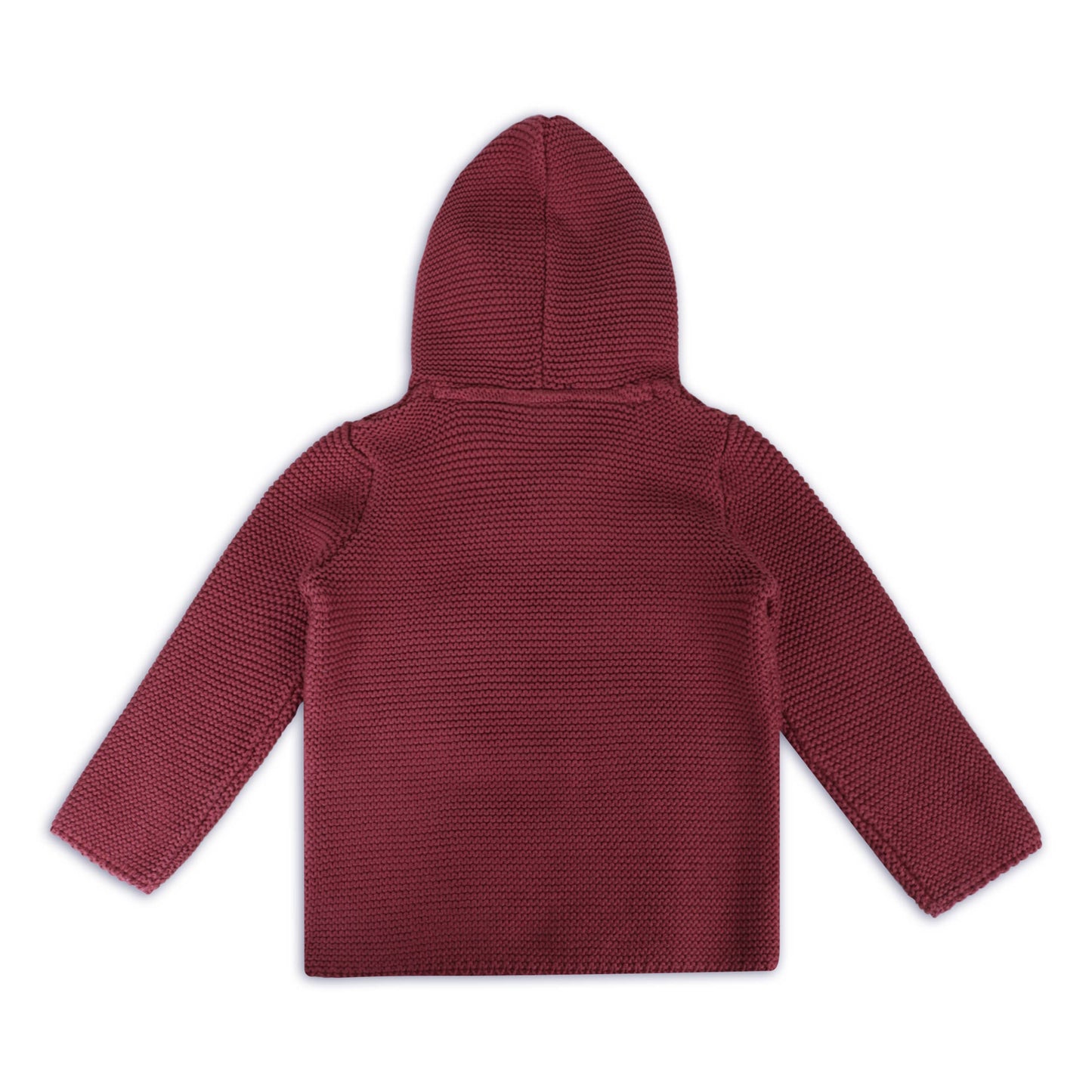 Viverano Organics | Hooded Button & Pocket Sweater Knit Baby Jacket (Organic)