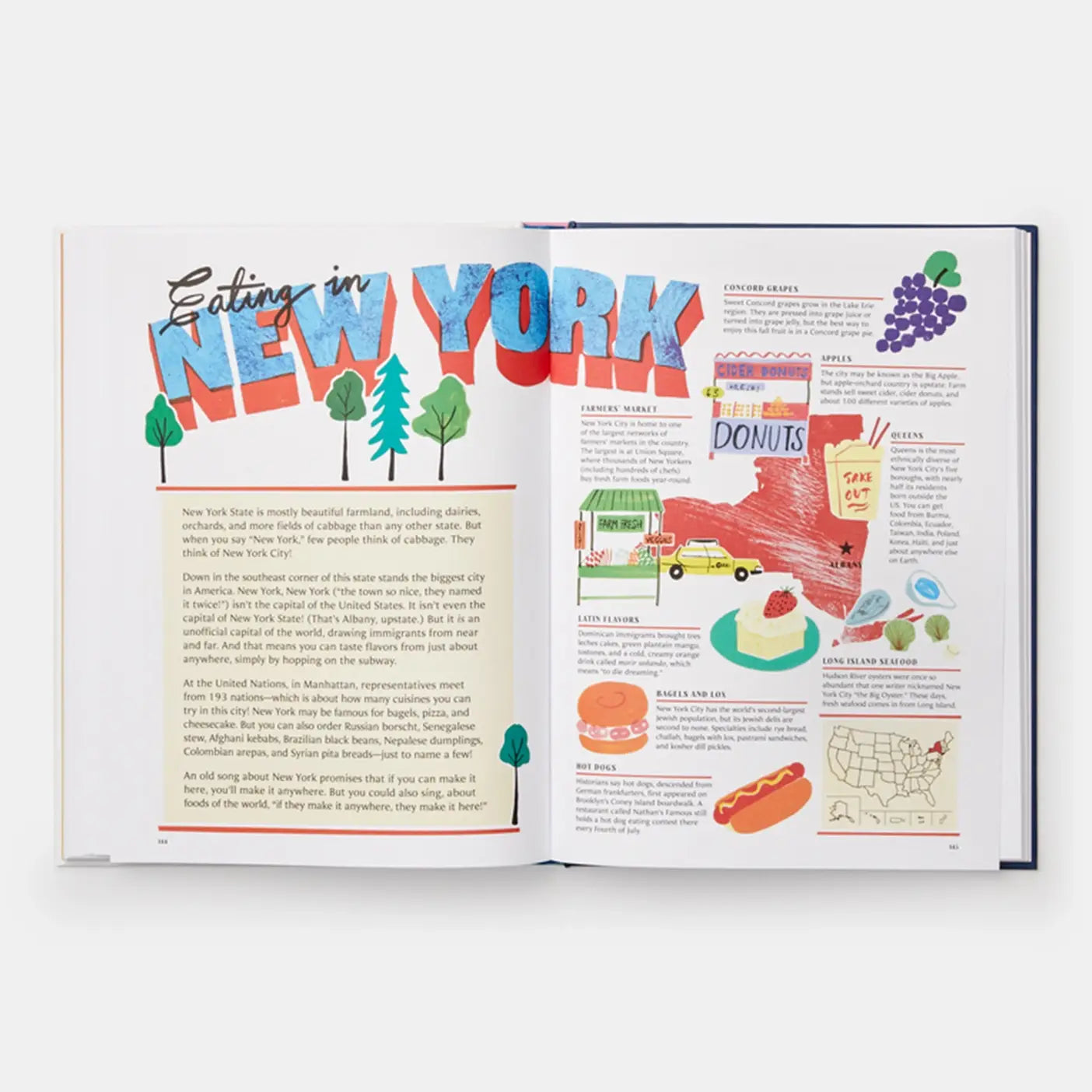 Phaidon | United Tastes Of America: Atlas & Recipes From Every State by Gabrielle Langholtz