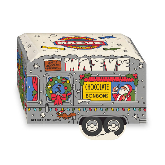 Santa's Camper Bonbon Box - 2.2oz