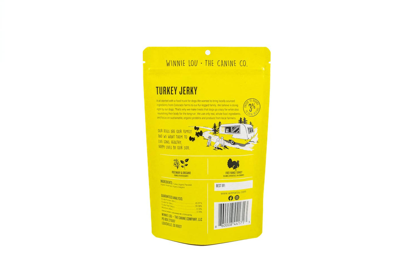 Winnie Lou | Turkey Jerky