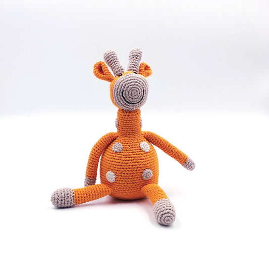 Pebble | Plush Giraffe Toy | Handmade Organic Cotton