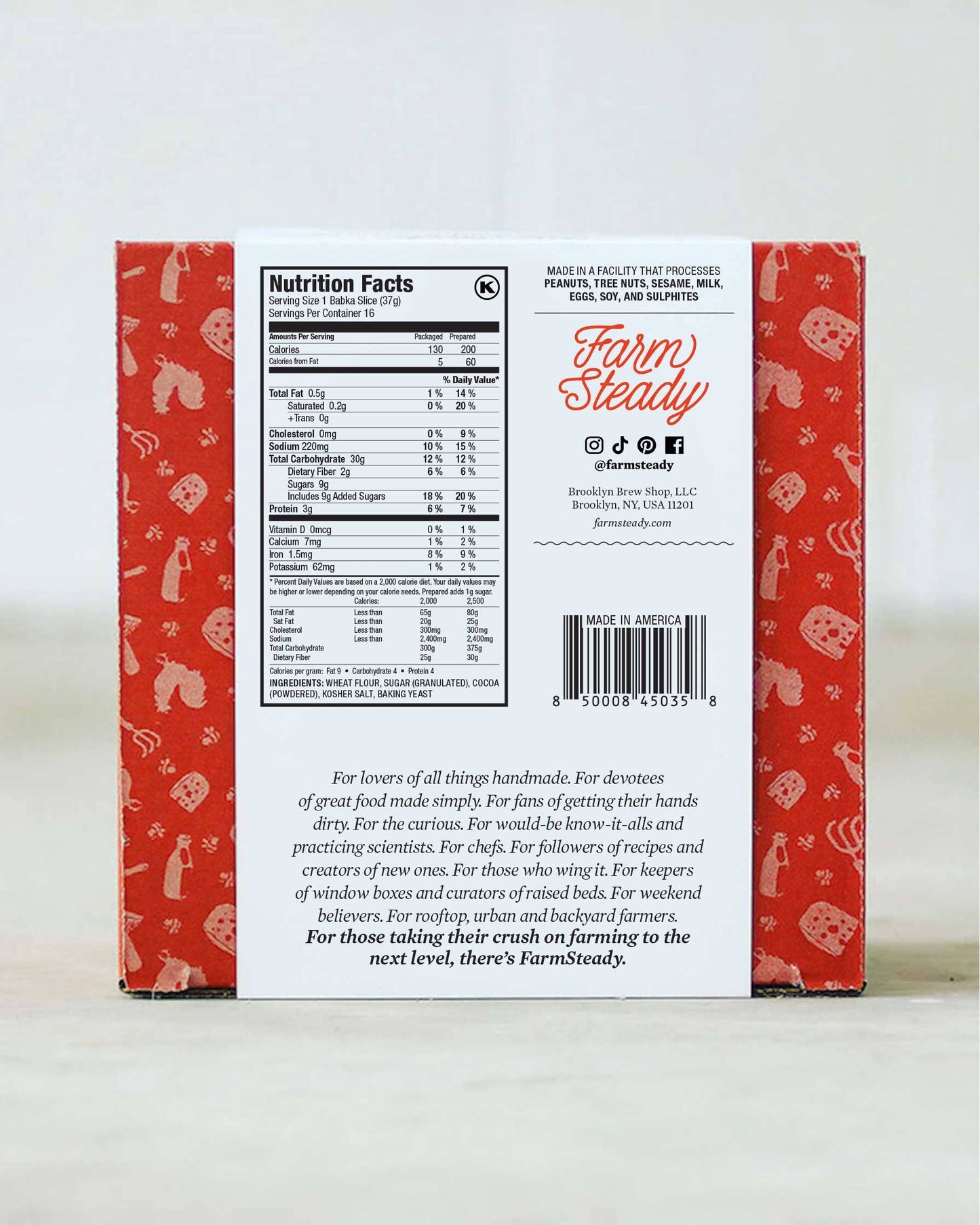 FarmSteady | Chocolate Babka Making Kit