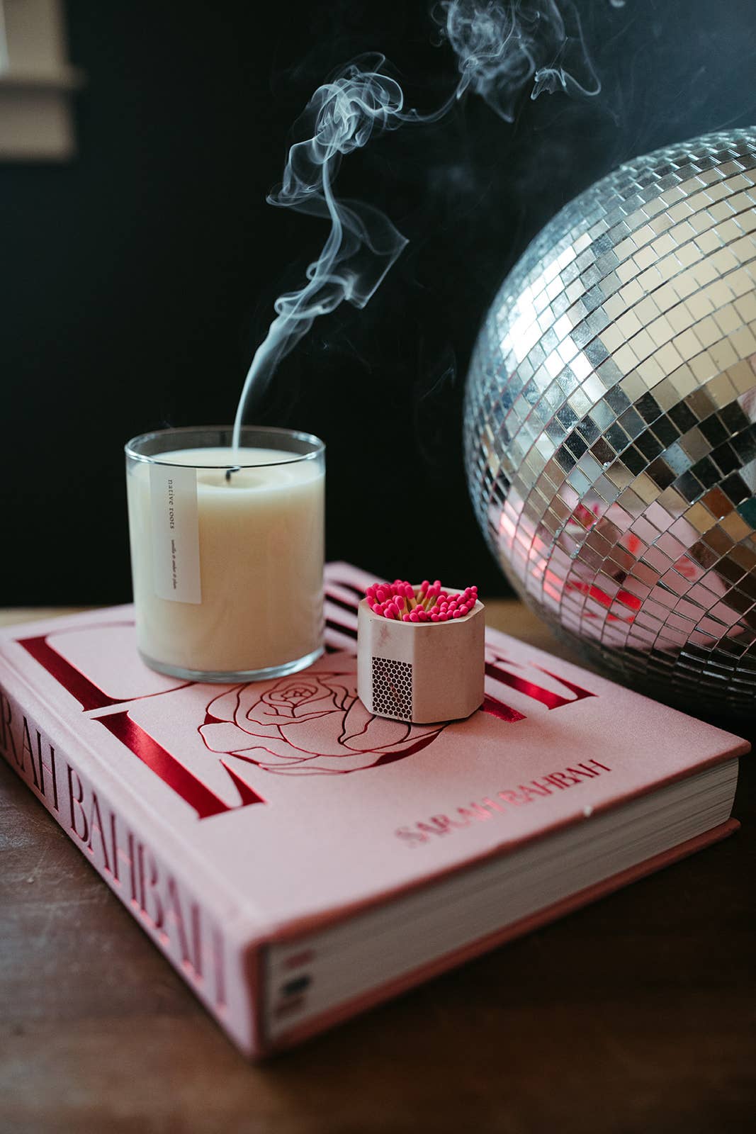 Tenn Prairie | Hand-poured Concrete Match Holder