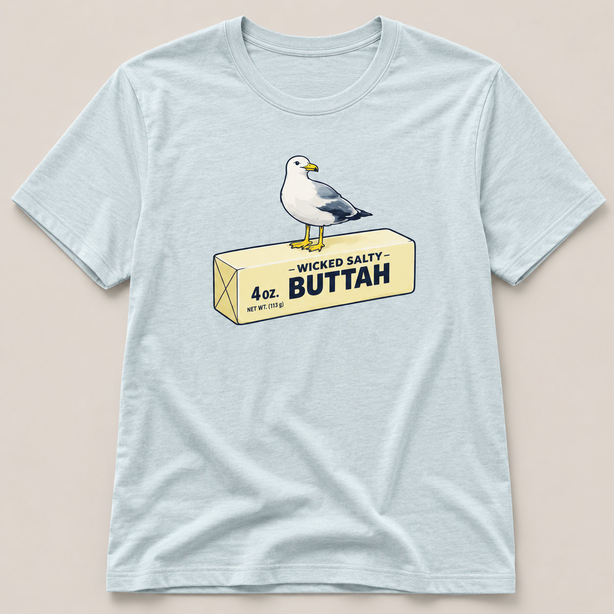 Wicked Salty Buttah Seagull | Adult Unisex | Multiple Colors