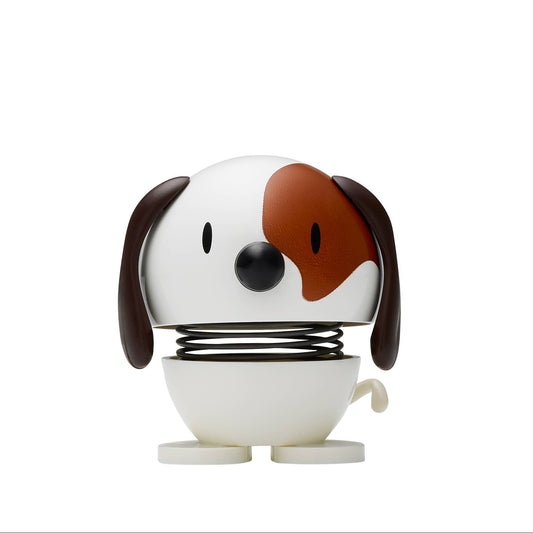 Dog-shaped egg holder on a white background