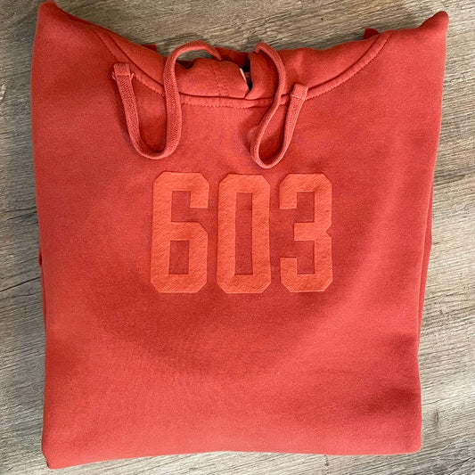 Jupmode | 603 Puff Print Tone on Tone Hoodie