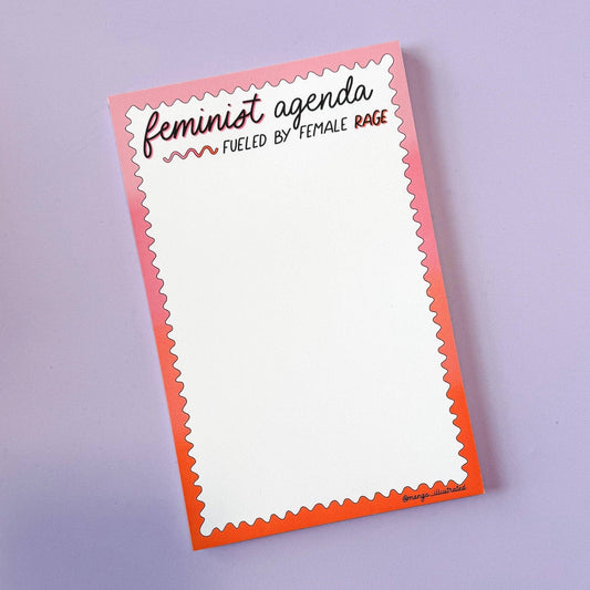 MangoIllustrated | Feminist Agenda Notepad