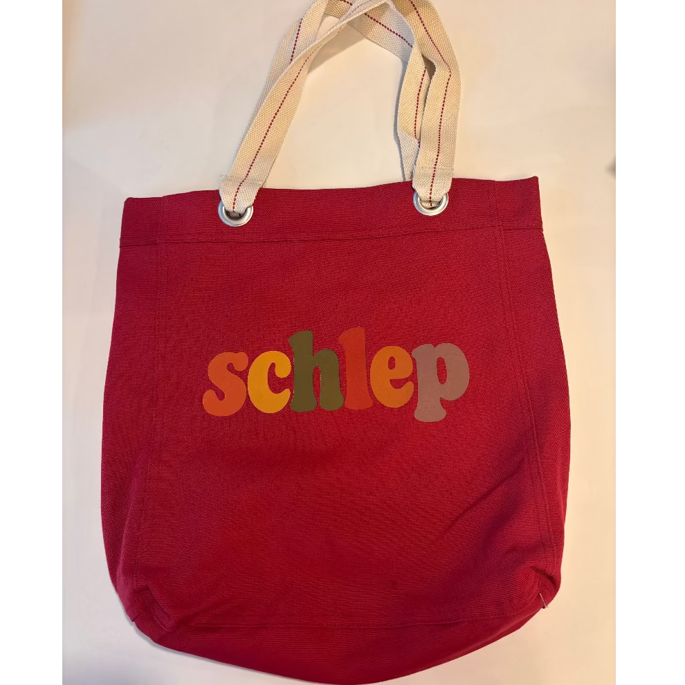 "Schlep" Round Tote