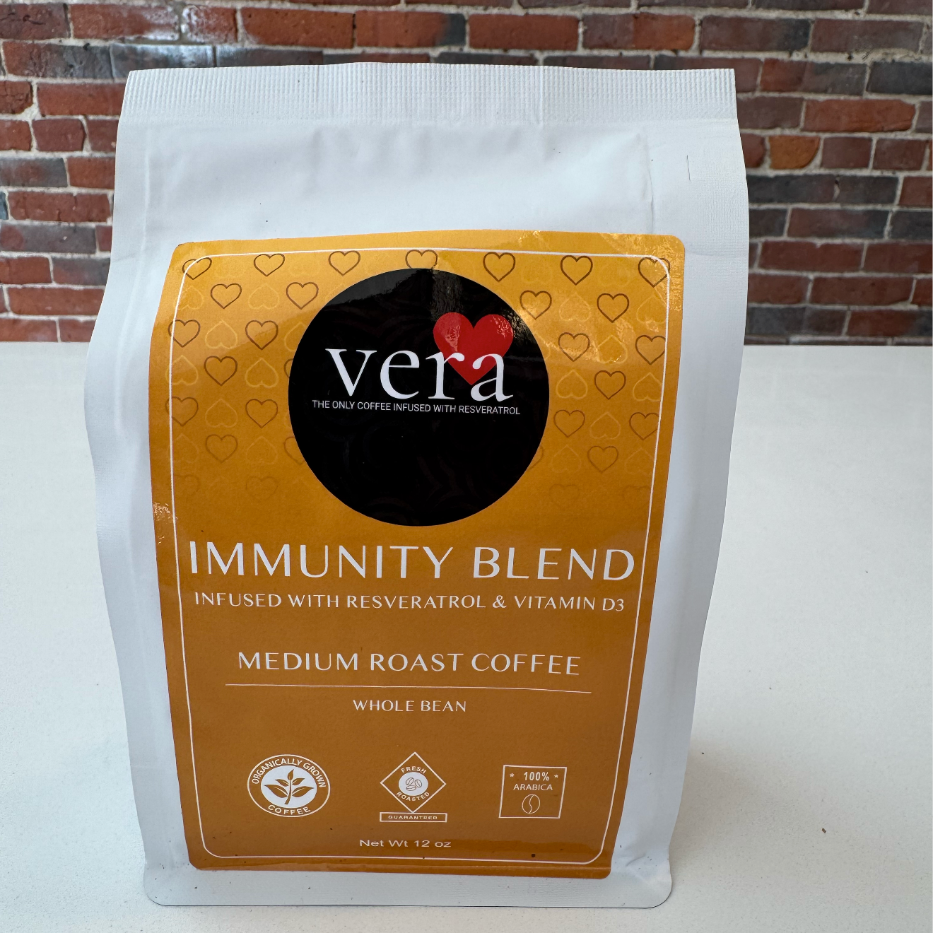 Vera Immunity Blend Medium Roast Coffee - Whole