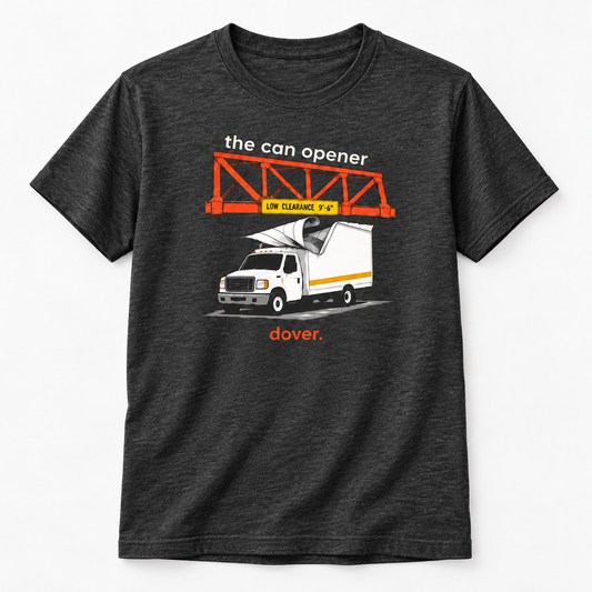 Black t-shirt with a graphic design of a map of Michigan and two people, with the number 20 on it.