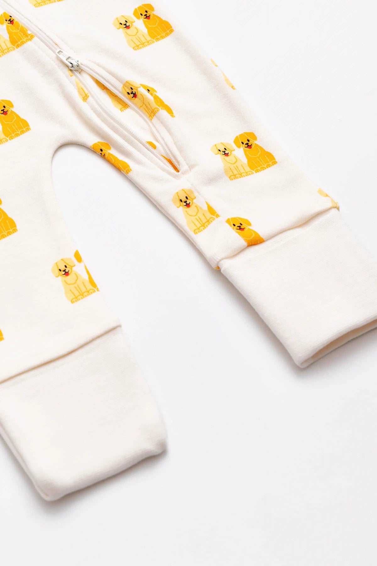Monica + Andy - One-Piece Baby Pajamas_Puppy Bffs