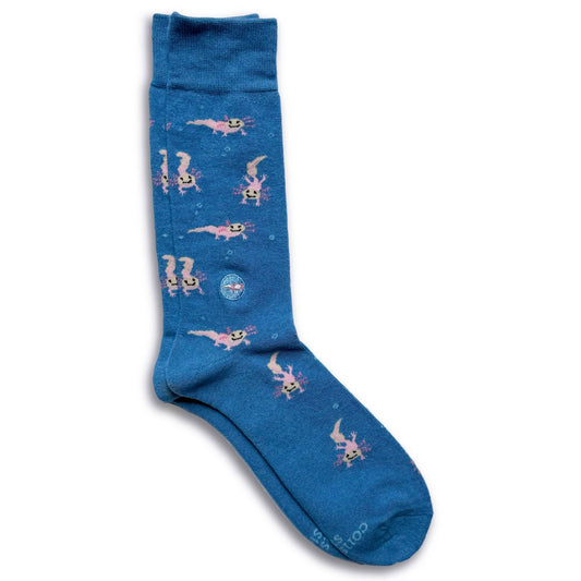 Conscious Step | Socks that Protect Axolotls