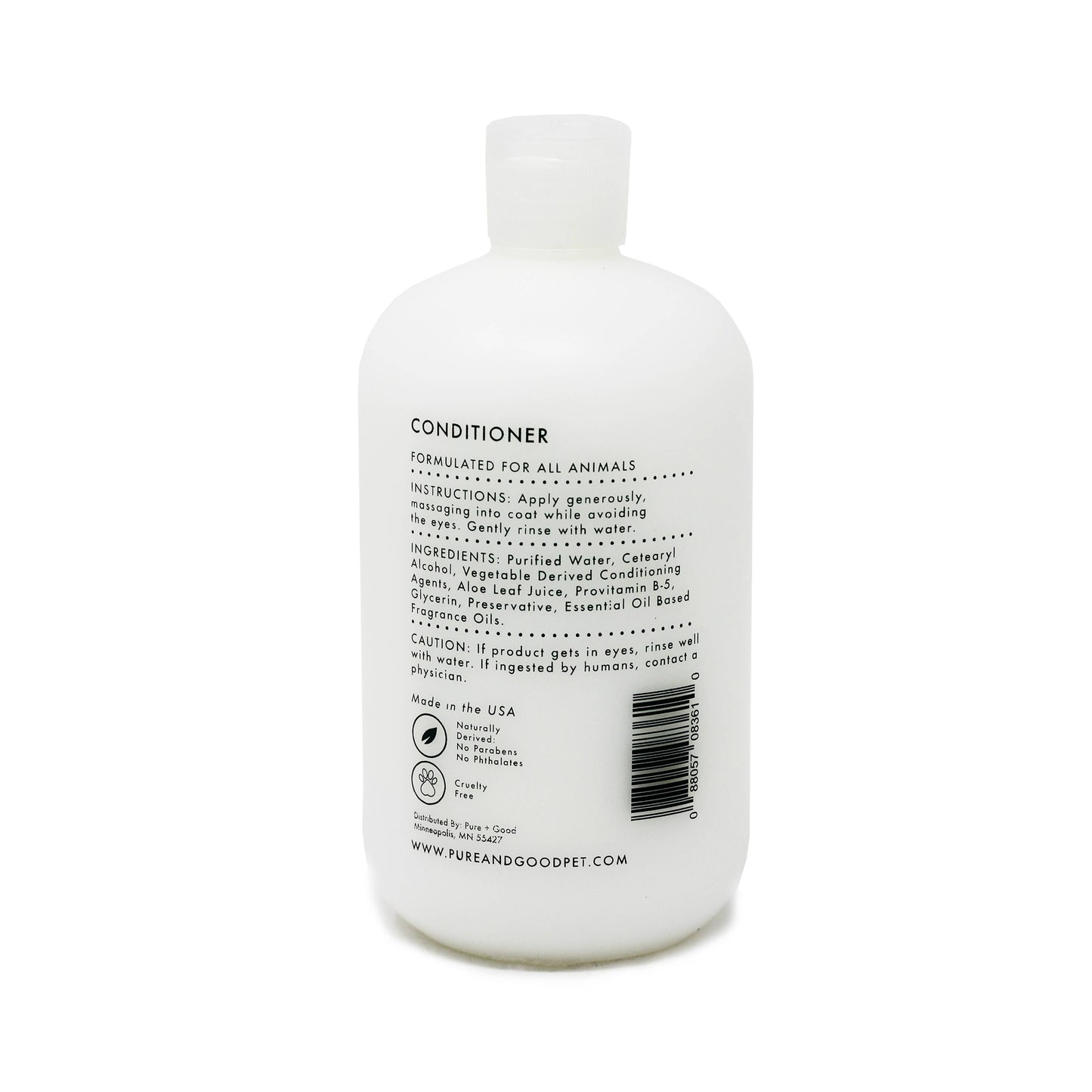 Pure + Good | Dog & Cat Conditioner | Cedarwood + Sage