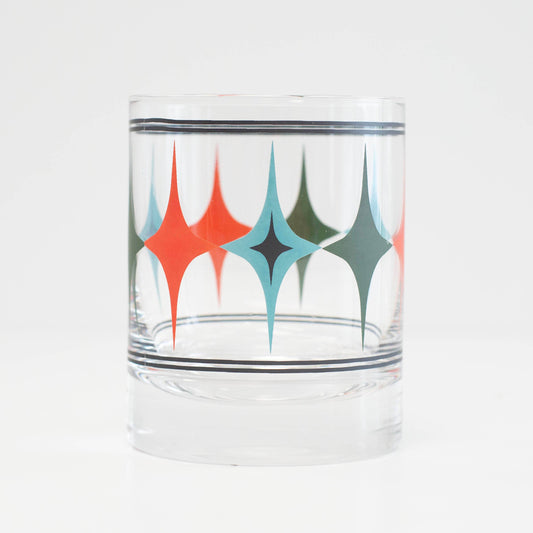 Mod Lounge | Starlight Diamond Row Vintage | Whiskey Cocktail Glass
