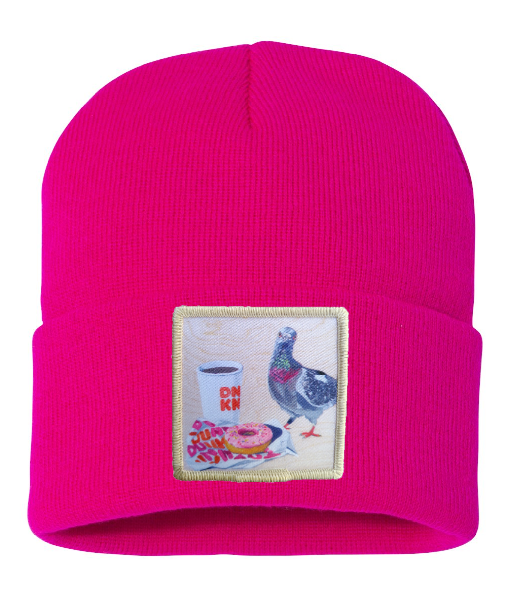 Flyn | Pigeons Run On Donuts Beanie