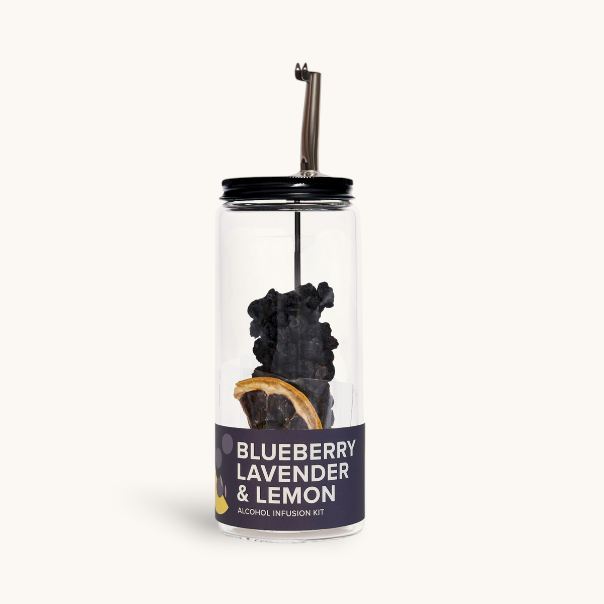 aged and infused blueberry lavender lemon