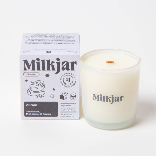 Aurora - Mahogany Teakwood & Aspen Coconut Soy Candle