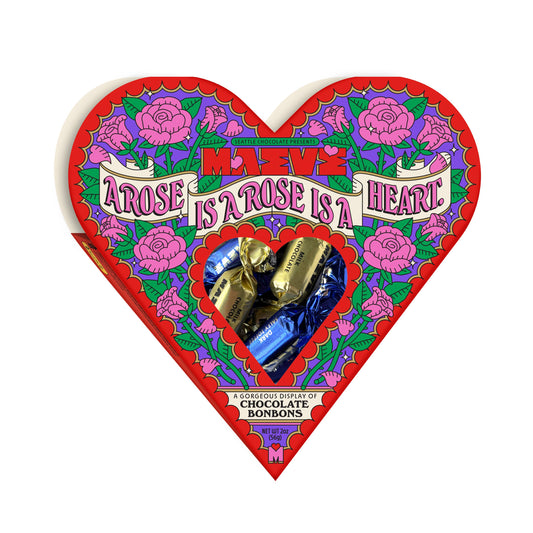 Seattle Chocolate Presents Maeve | A Rose is a Heart Valentine's Day Bonbon Box
