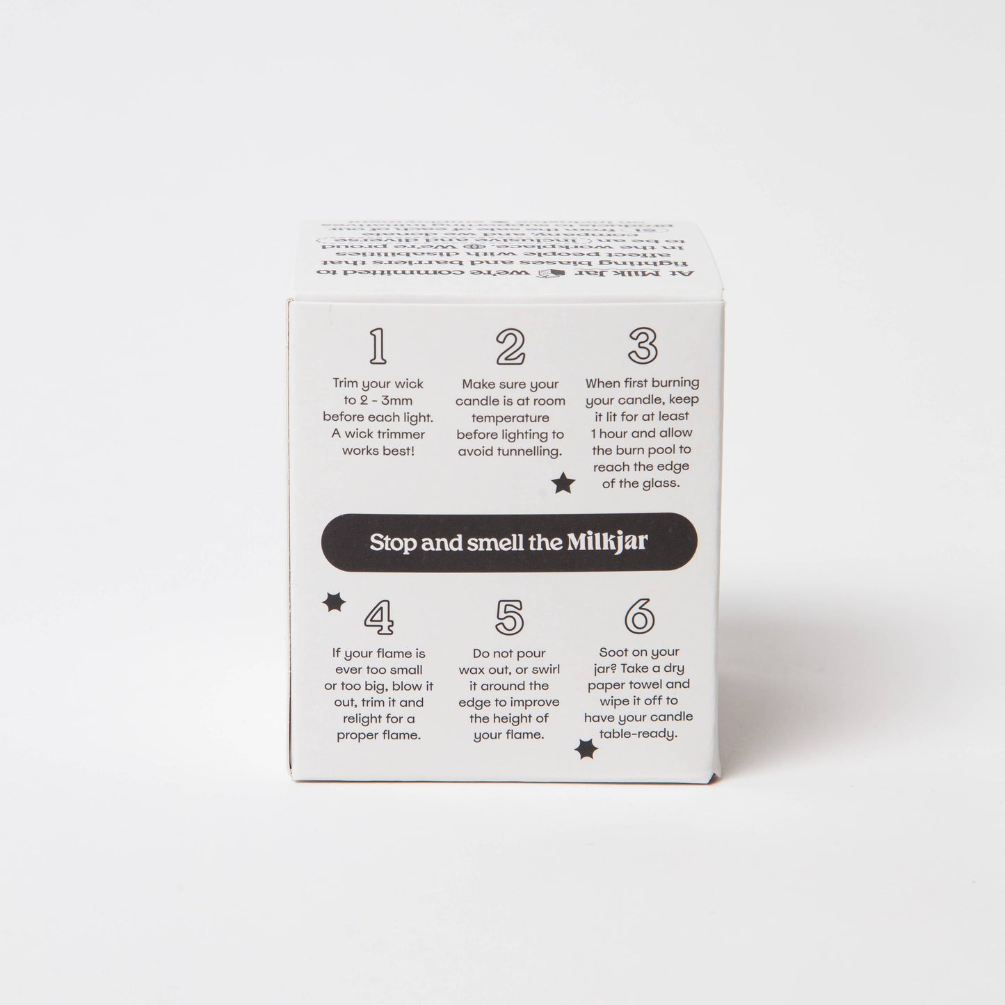 Milk Jar Candle Co | Citrus - Essential Oil Coconut Soy 8oz Candle