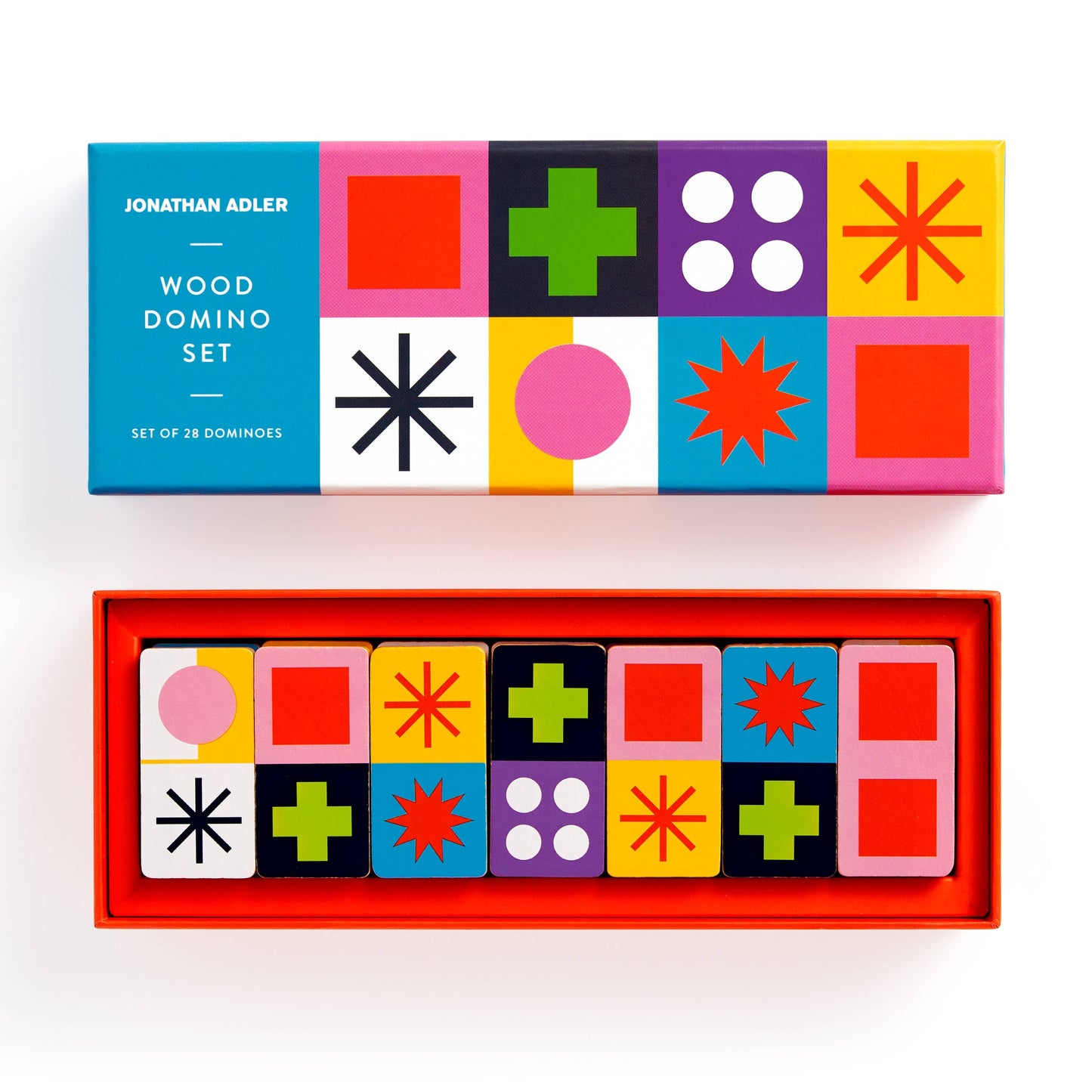 Chronicle Books | Jonathan Adler Helsinki Wood Domino Set