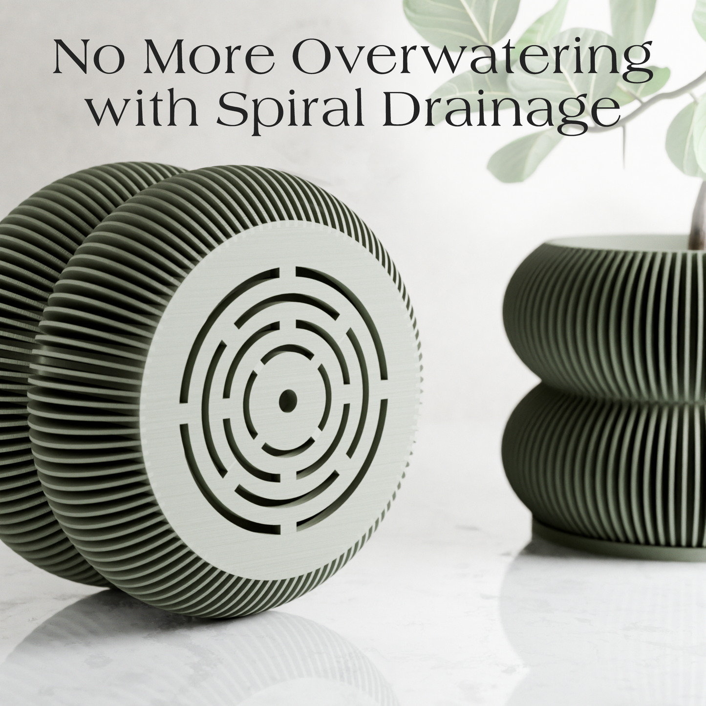 Modernized Pottery | Double BUBBLES Planter