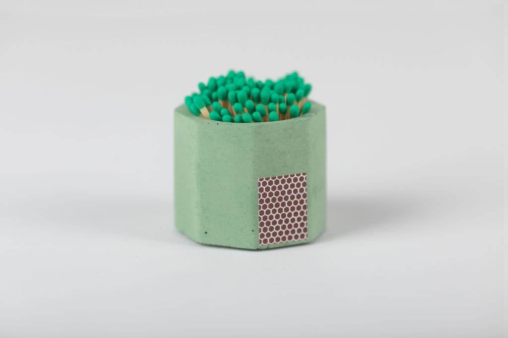 Tenn Prairie | Hand-poured Concrete Match Holder