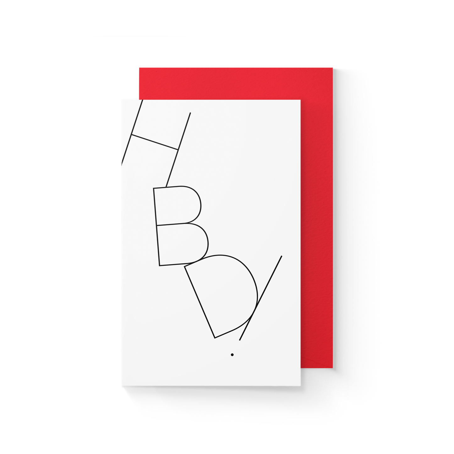 HBD! Gladstone Folded Card