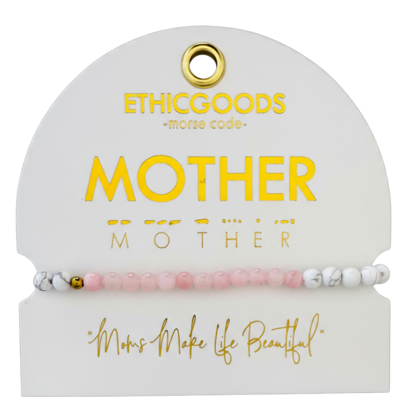 Ethic Goods | Morse Code Bracelet | Mother