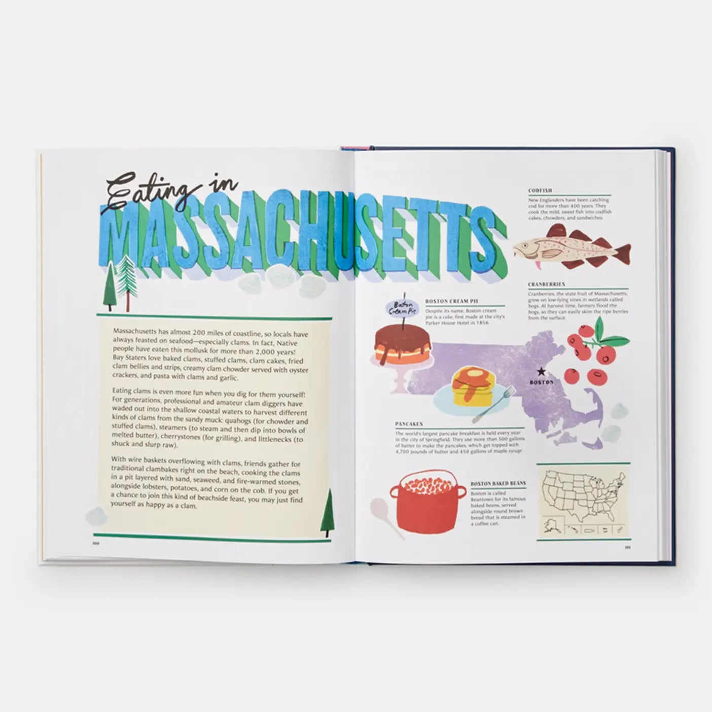 Phaidon | United Tastes Of America: Atlas & Recipes From Every State by Gabrielle Langholtz