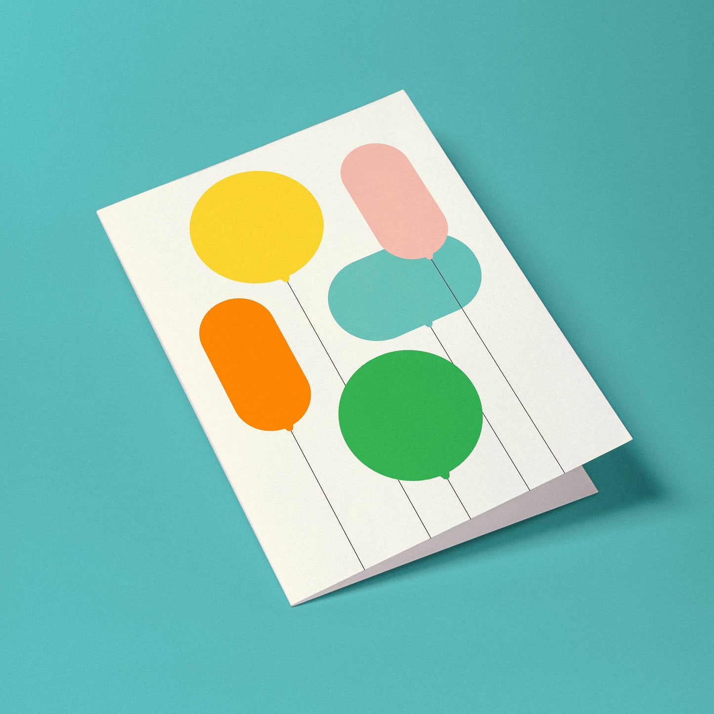 Balloons Greeting Card
