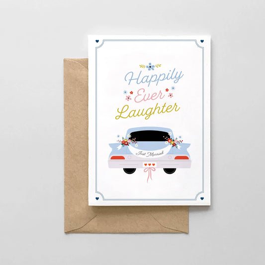 Spaghetti & Meatballs | Happily Ever Laughter Wedding Card