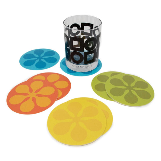 Modfest Vinyl Coasters - Mixed Set of 8