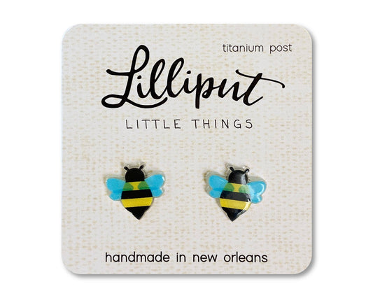 Lilliput Little Things | Honey Bee Earrings