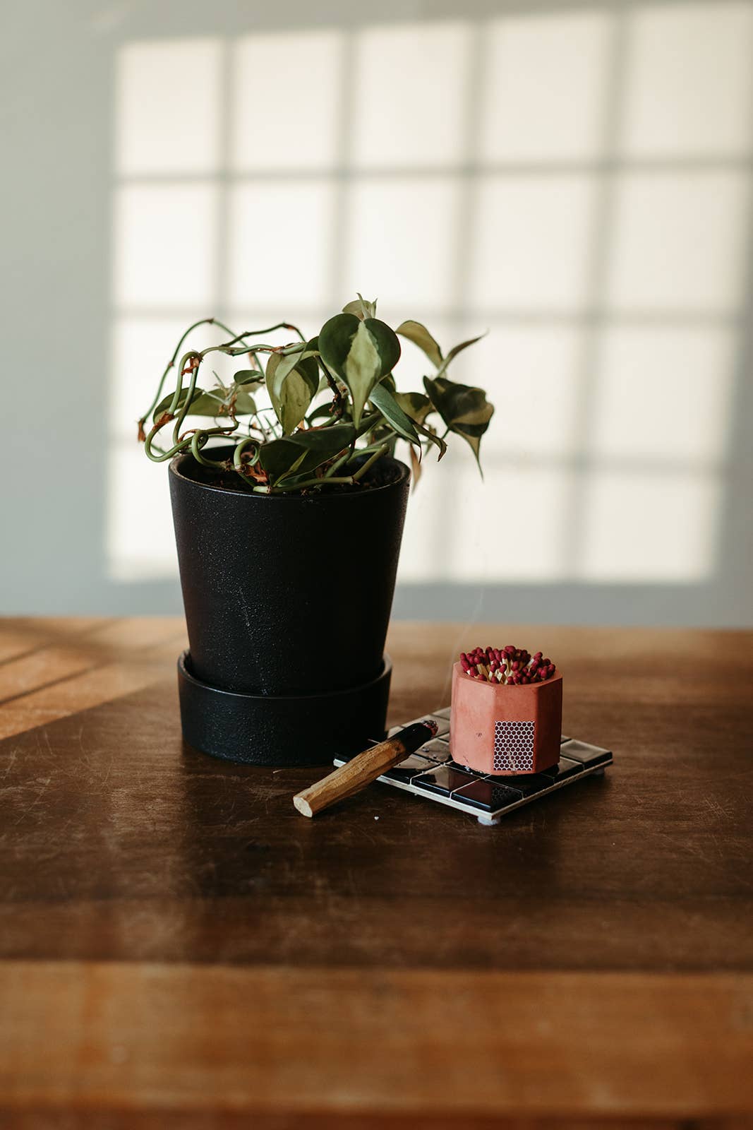 Tenn Prairie | Hand-poured Concrete Match Holder