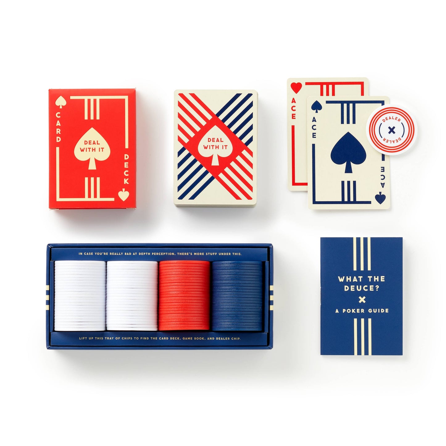 Chronicle Books | Brass Monkey Raise The Stakes Poker Game Set