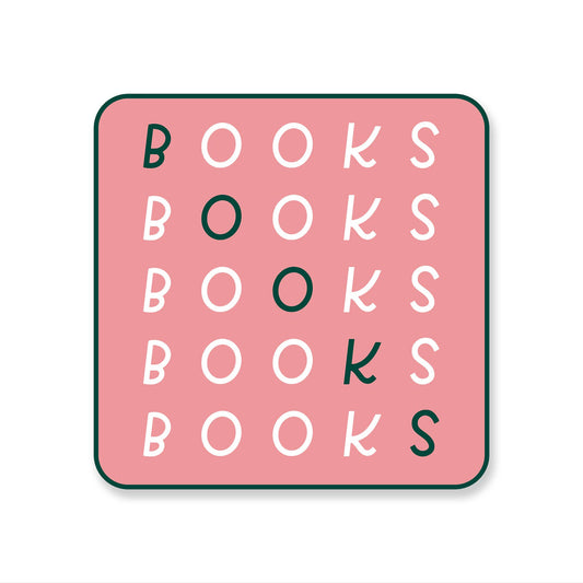 Many Books Sticker | Book Theme Stickers, Book Lover