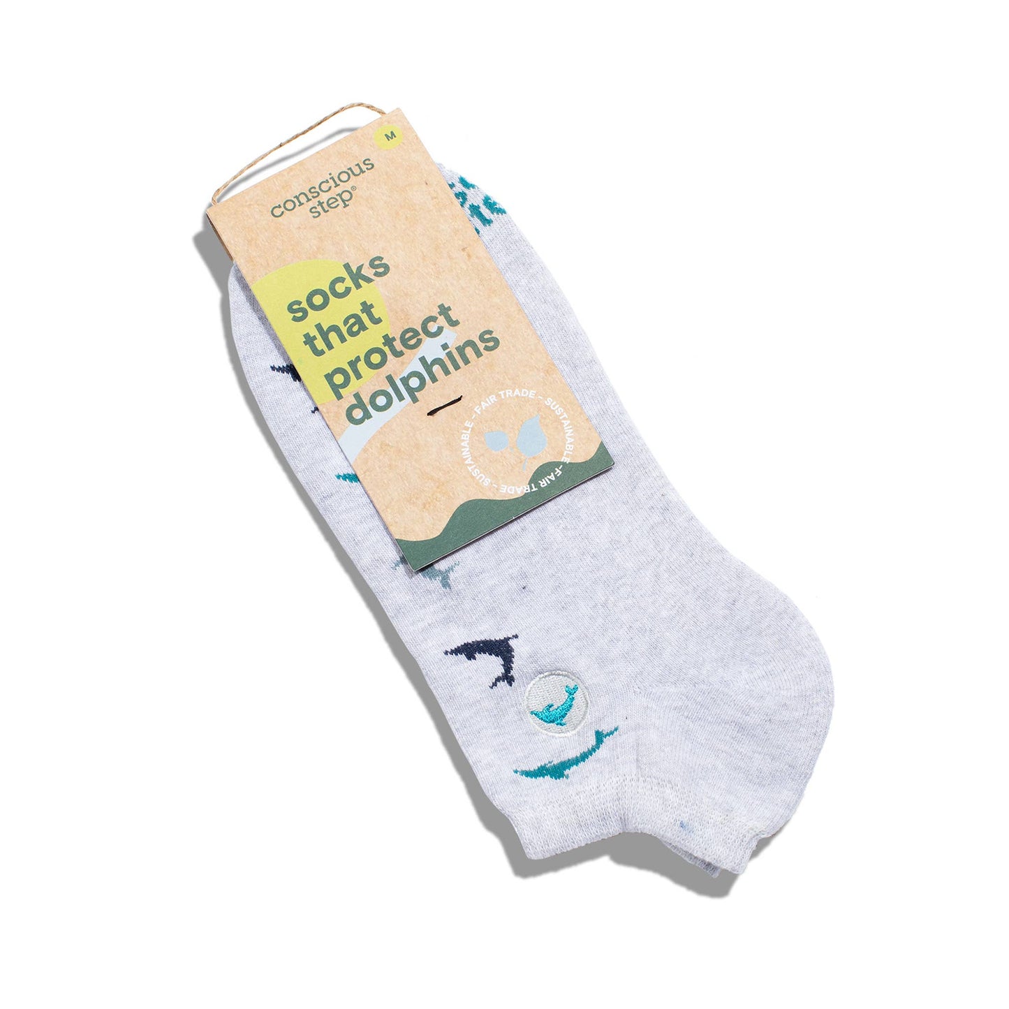 Conscious Step - Ankle Socks that Protect Dolphins | Ocean Gifts