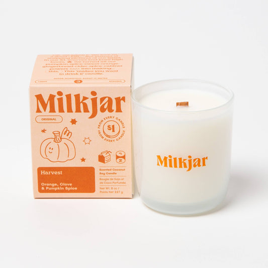 Harvest - Orange, Clove & Pumpkin Spice Soy 8oz Candle