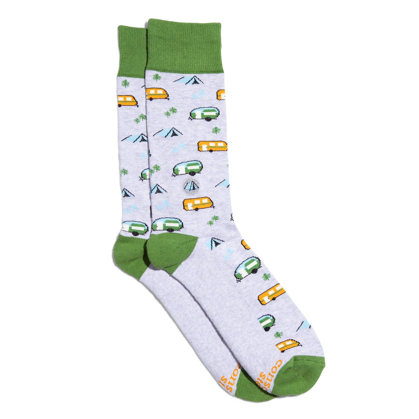 Conscious Step | Socks that Protect National Parks (Green Campers)