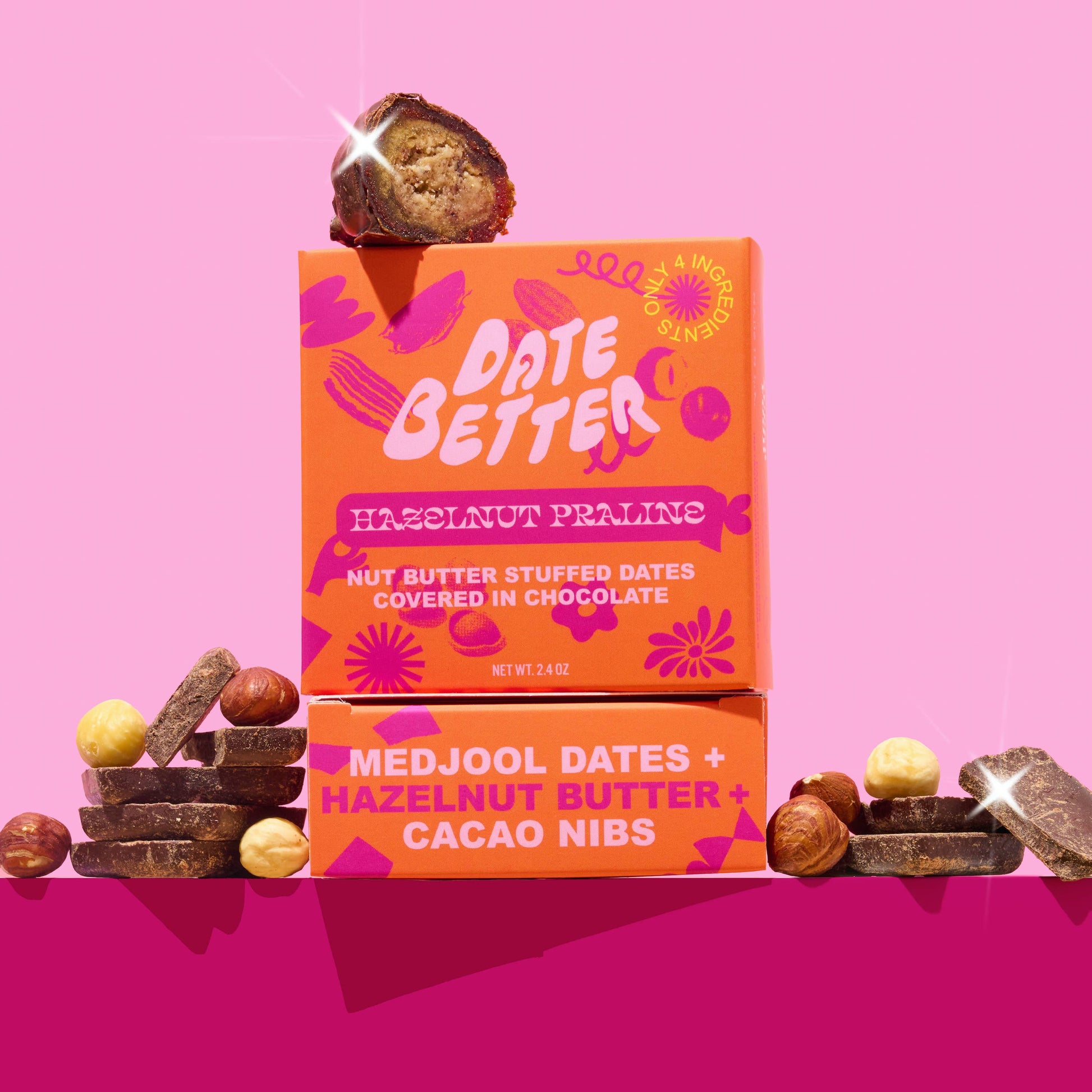 date better hazelnut praline