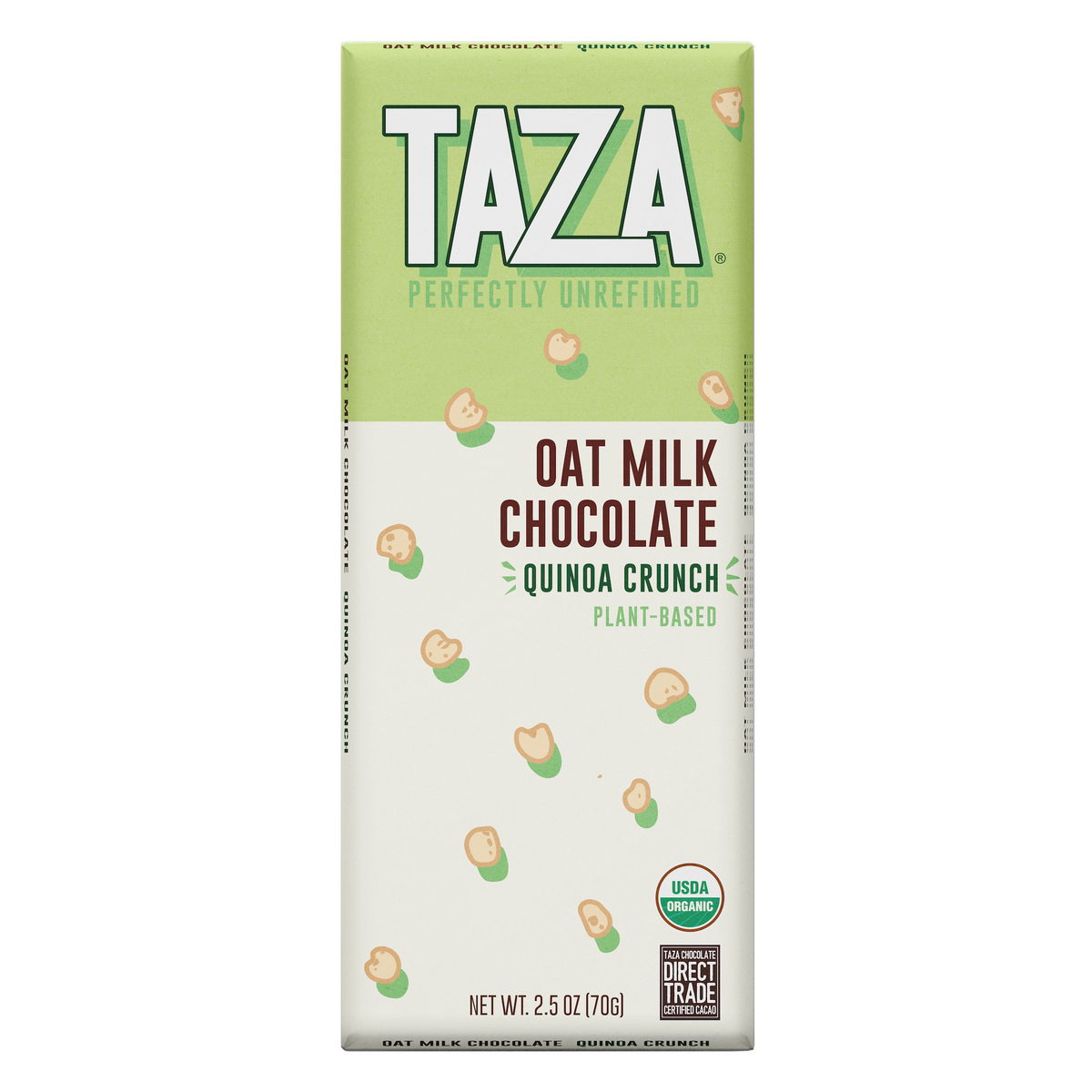 Taza Chocolate | Oat Milk Quinoa Crunch Bar
