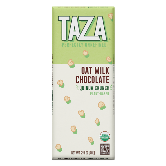 Taza Chocolate | Oat Milk Quinoa Crunch Bar